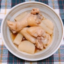 鶏手羽元と長芋のさっぱりポン酢煮